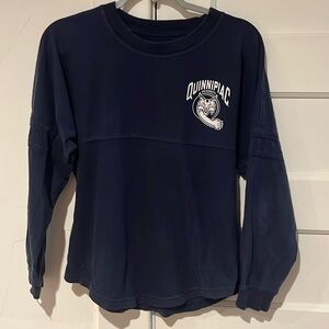 Quinnipiac University Boxercraft shirt | Navy | Youth Large